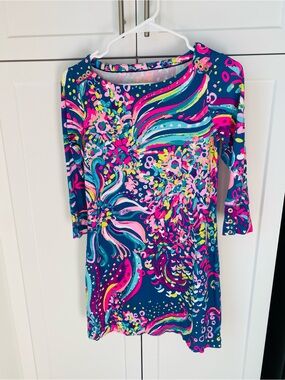 Lilly Pulitzer womens XS Marlowe patterned dress